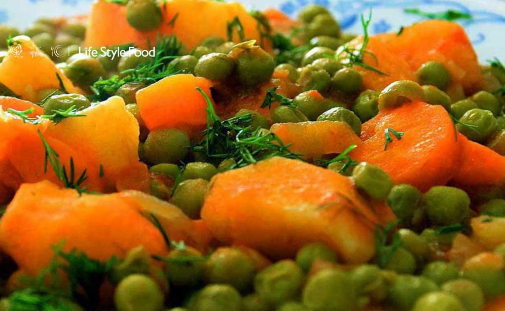 Αρακάς λαδερός με άνηθο