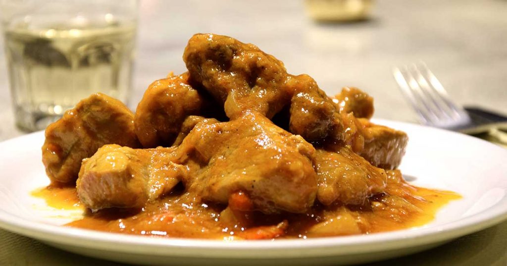 Μπεκρής μεζές με ταμπάσκο