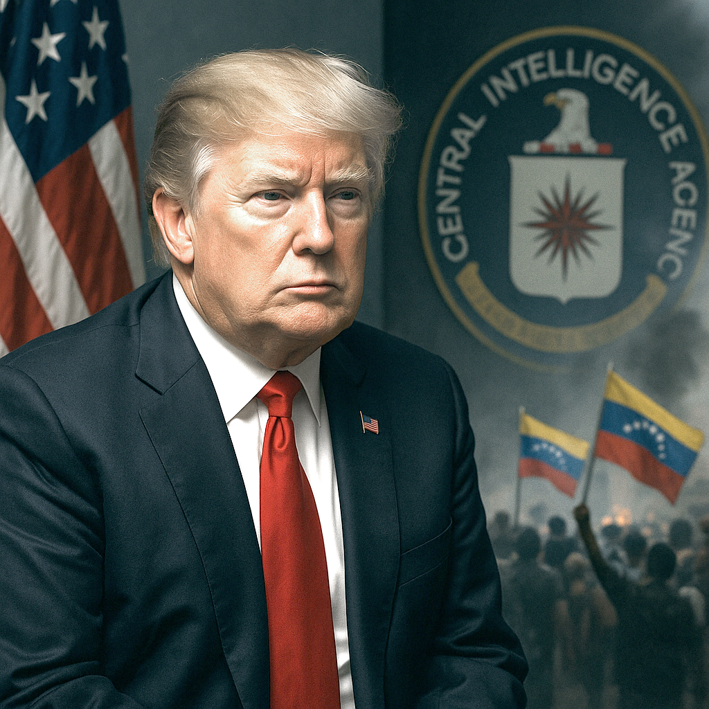 Η Διοίκηση Trump Εξουσιοδοτεί Κρυφές Δραστηριότητες της C.I.A. στη Βενεζουέλα