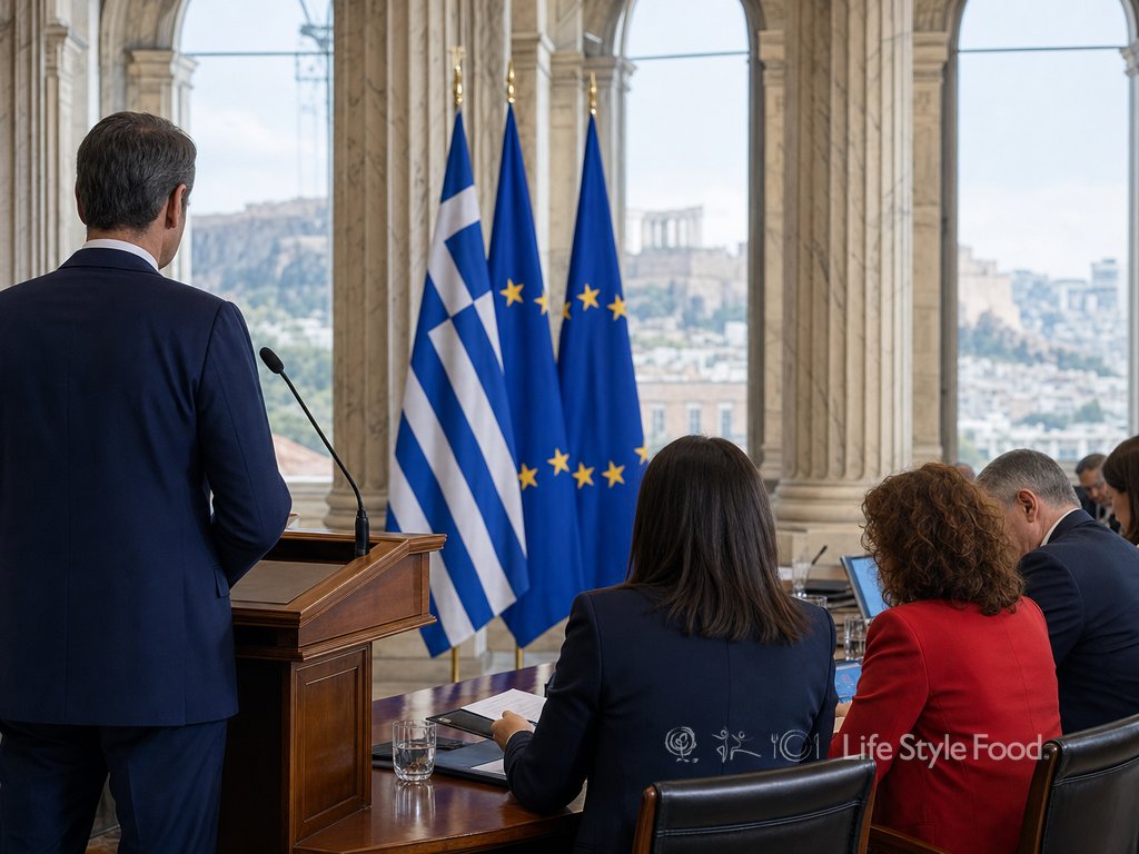 πολυετές δημοσιονομικό πλαίσιο: Μητσοτάκης στις Βρυξέλλες
