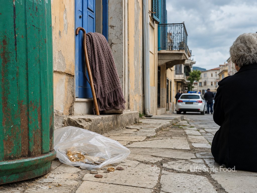 απάτη με ψευτοαστυνομικούς στην Πάτρα, σακούλα κάτω από κάδο