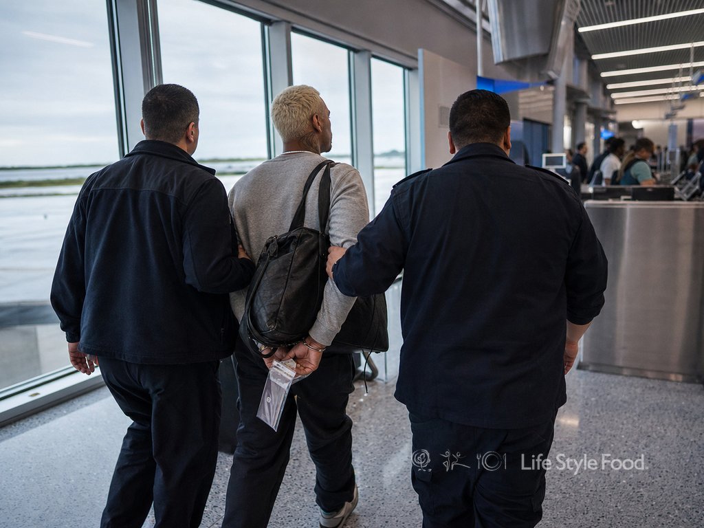 μίλο γιαννόπουλος απέλαση στο αεροδρόμιο Νέας Ορλεάνης σήμερα