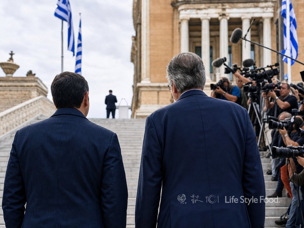 τσίπρας σαμαράς σε μέσα, δύο πρώην πρωθυπουργοί