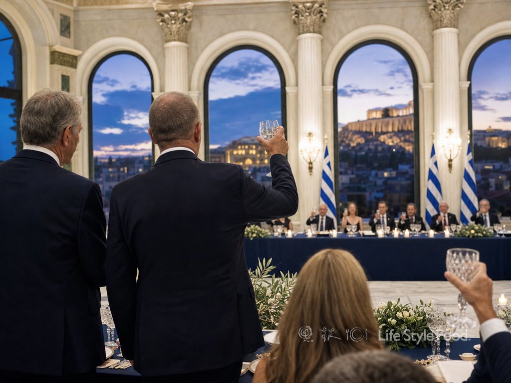 Δείπνο τιμής για τηλεμαραθώνιος αντ1 δωρητές παρουσία Sir Tony Blair